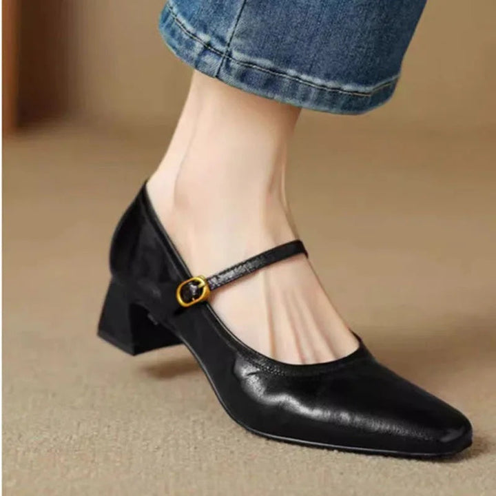 Bella | Genuine Leather Heels