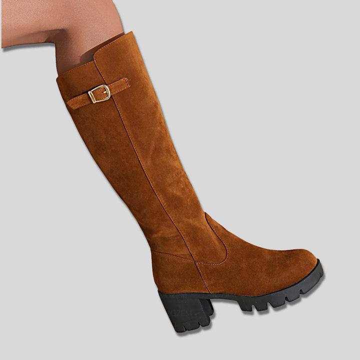 Calista | Suede Over-the-Knee Boots