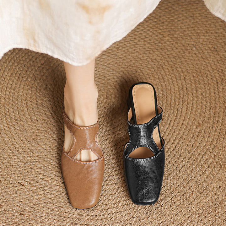 Dessa | Genuine Leather Mules