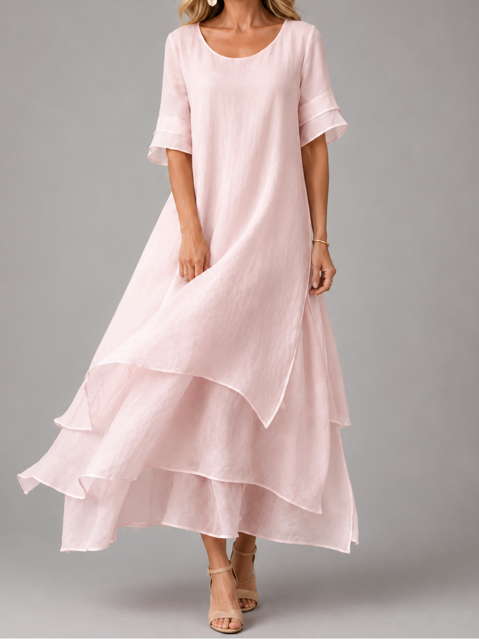 Liora™ Petite | Flowing Grace Maxi Dress
