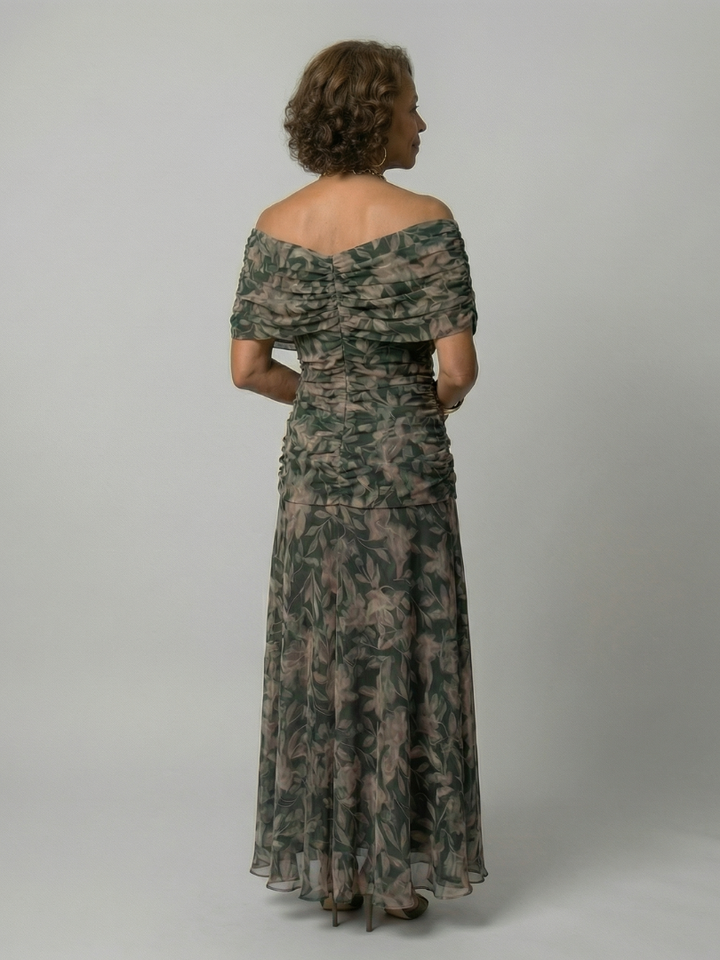 Zaneta | Off-Shoulder Midi Dress