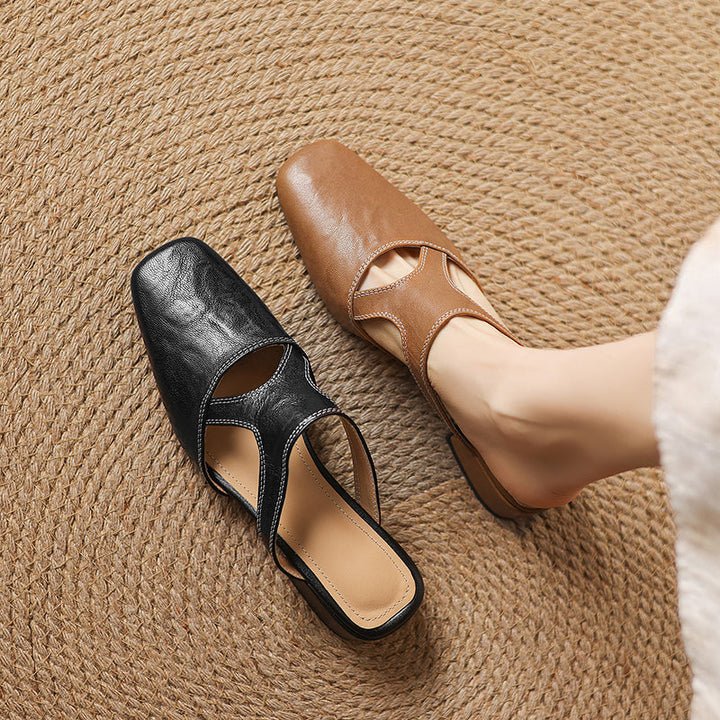 Dessa | Genuine Leather Mules