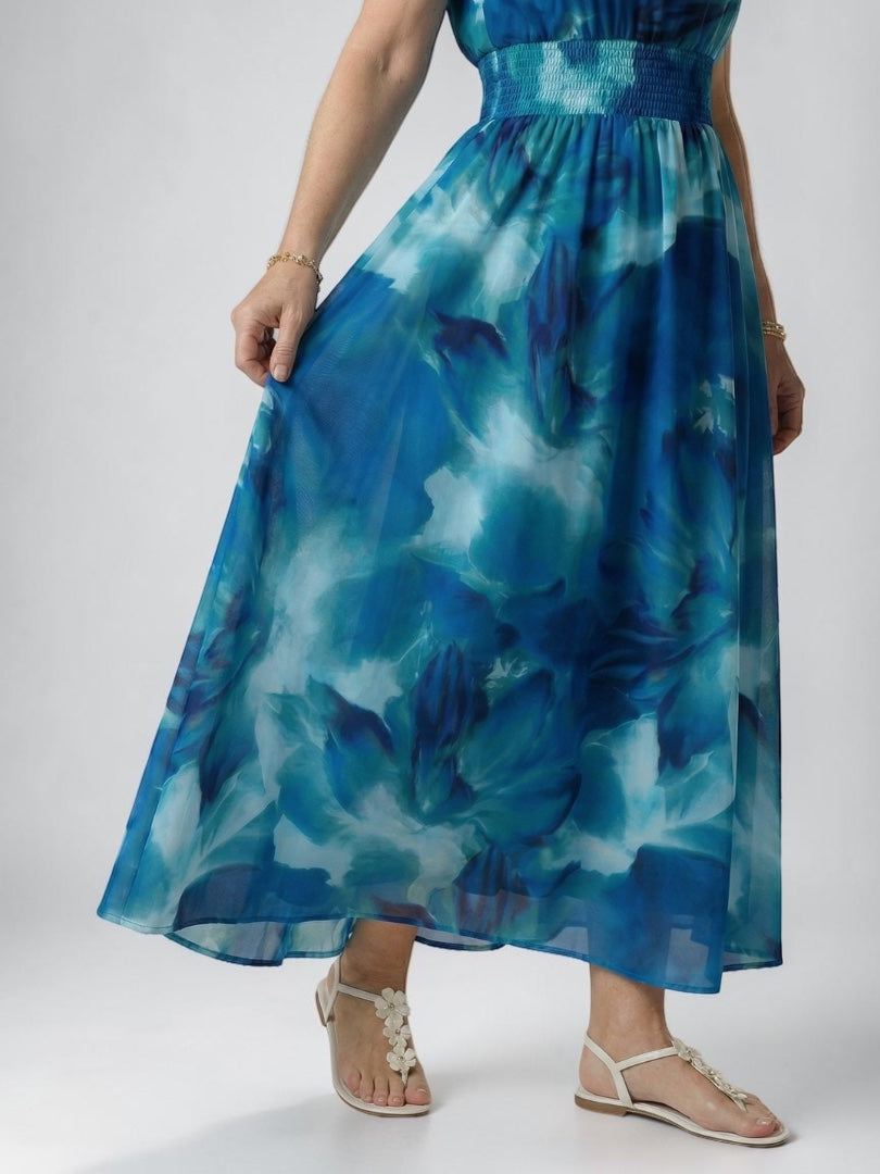 Martyna | Midi Halter Dress