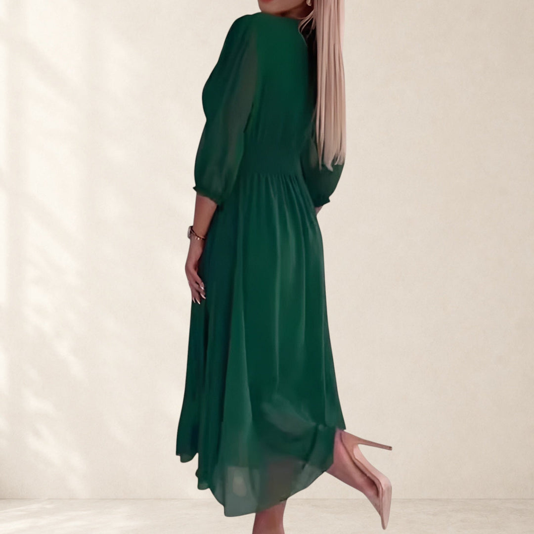 Chloe™ | Lightweight Silky Chiffon Dress