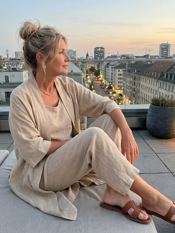 Linnea™ | Lightweight Linen Set