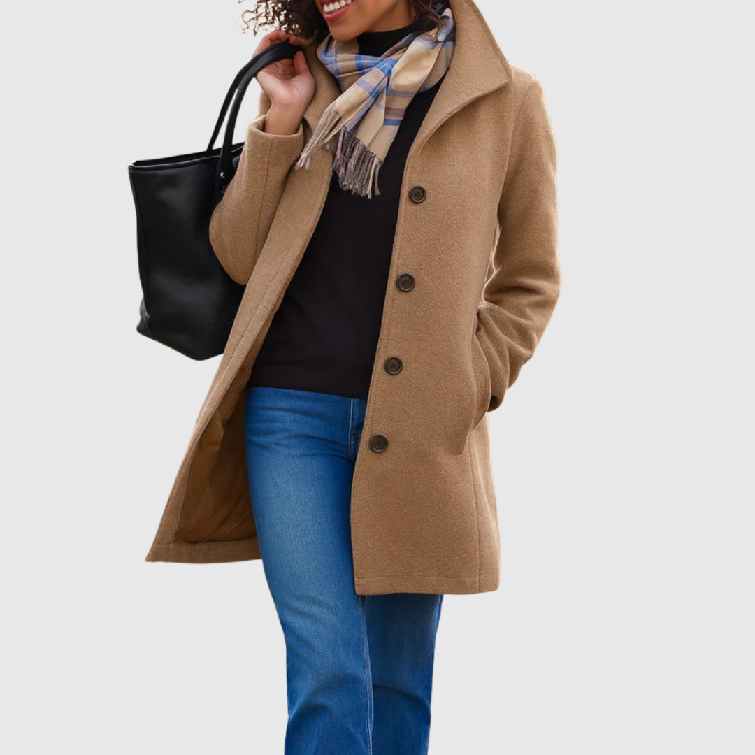 Susan - Women’s Classic Tailored Long Coat