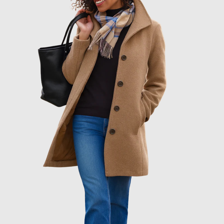 Susan - Women’s Classic Tailored Long Coat