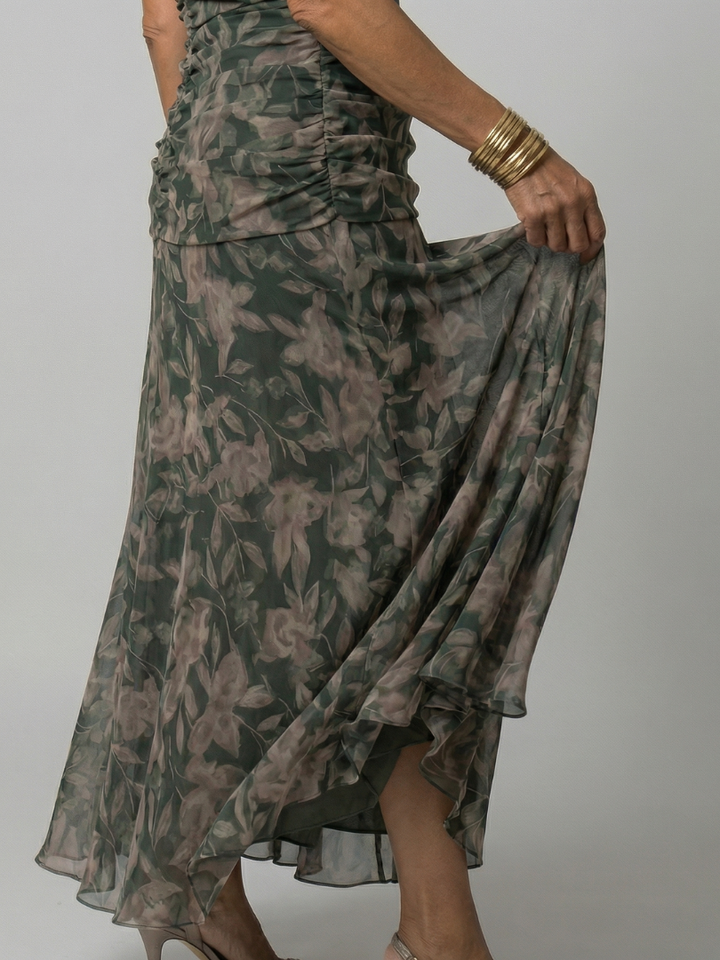 Zaneta | Off-Shoulder Midi Dress