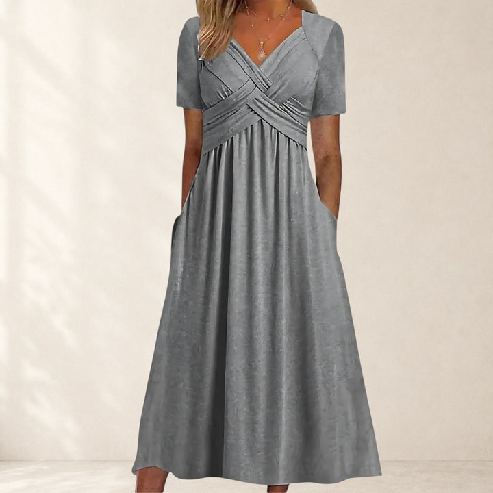 Viola™ | Midi Dress with Tummy Control
