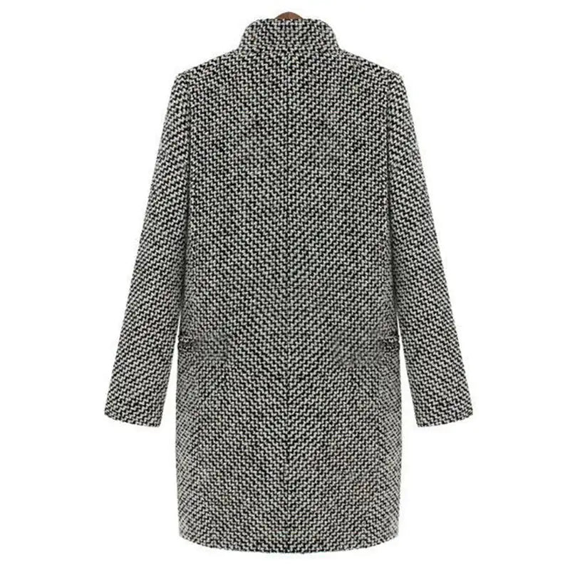 Evelyn - Chic Wool Coat