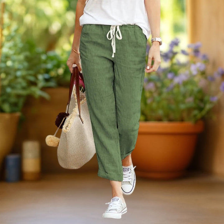 Noa | High-Waist Ankle Trousers