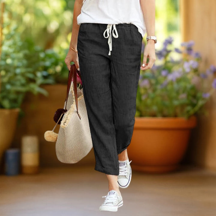 Noa | High-Waist Ankle Trousers