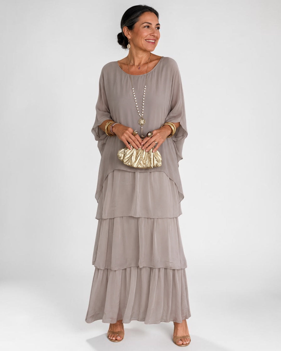 Lara™ | Elegant Flowing Maxi Dress