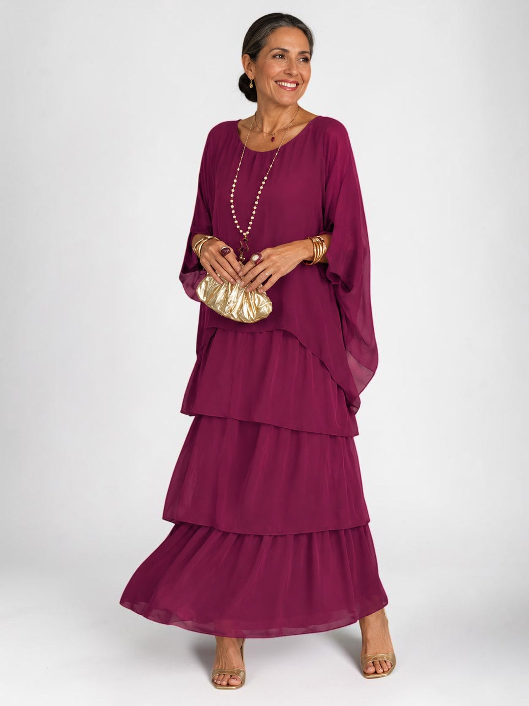 Lara™ | Elegant Flowing Maxi Dress