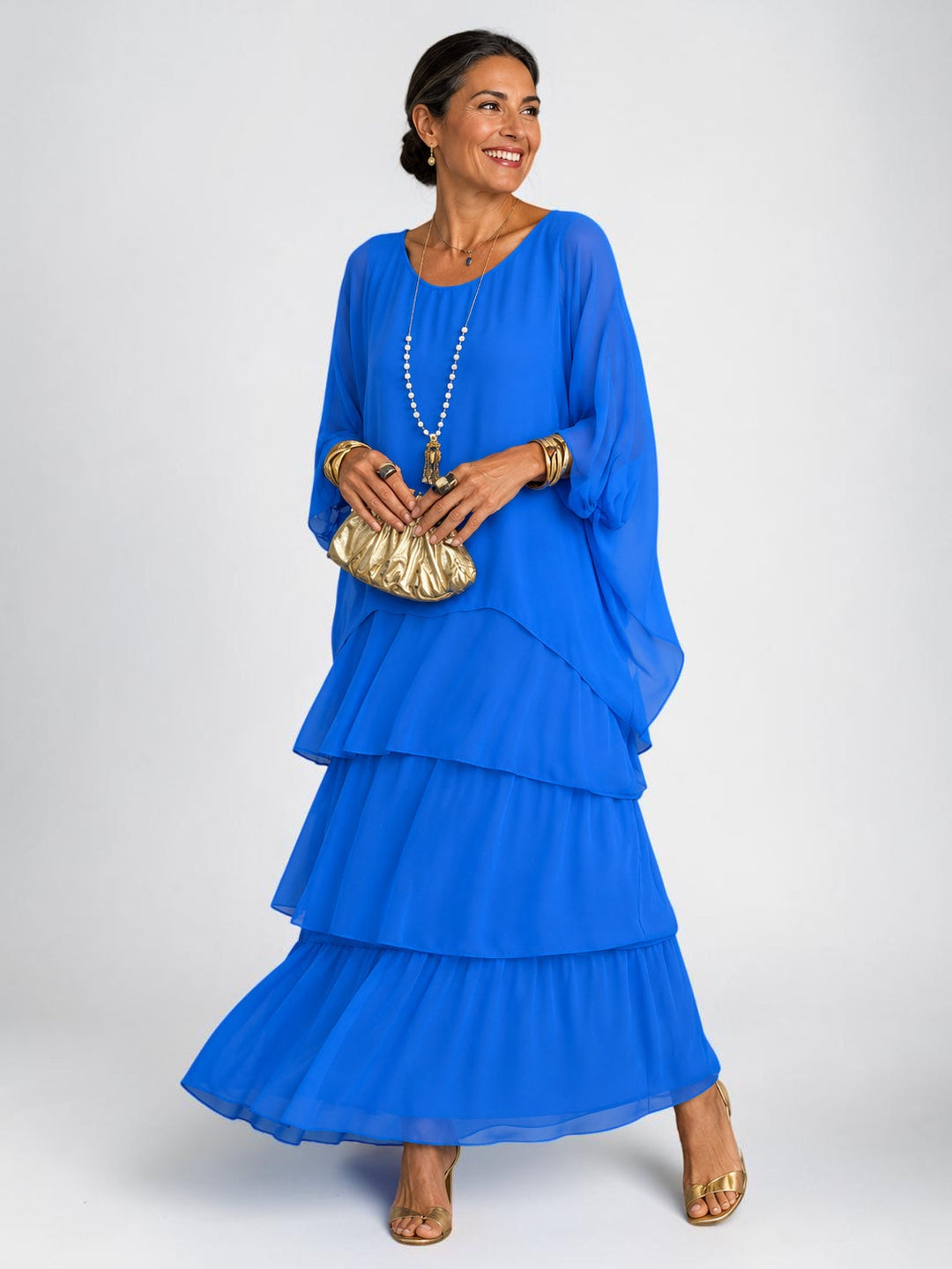 Lara™ | Elegant Flowing Maxi Dress