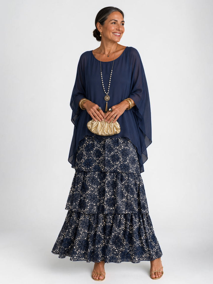 Lara™ | Elegant Flowing Maxi Dress