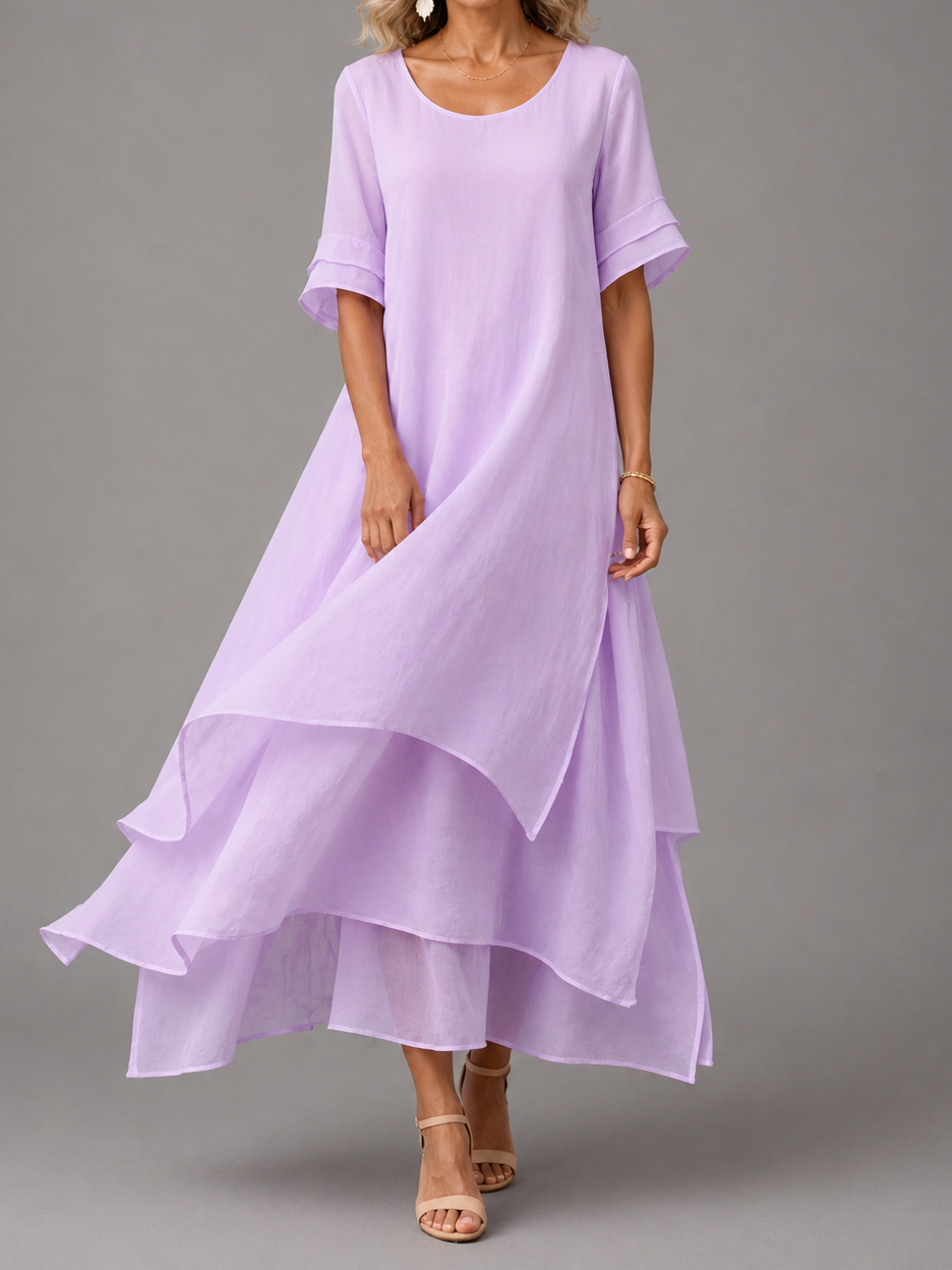 Liora™ Petite | Flowing Grace Maxi Dress