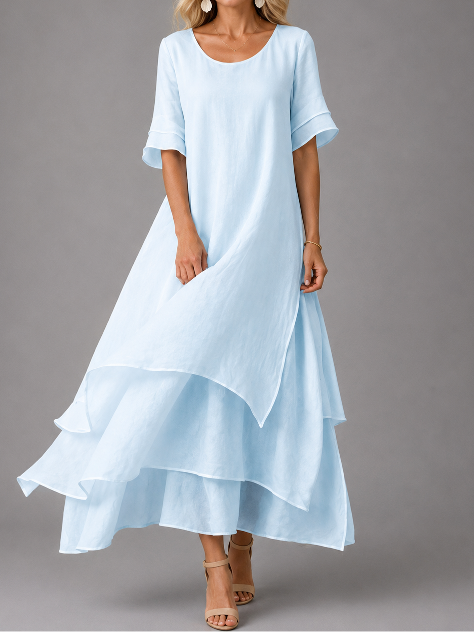 Liora™ Petite | Flowing Grace Maxi Dress