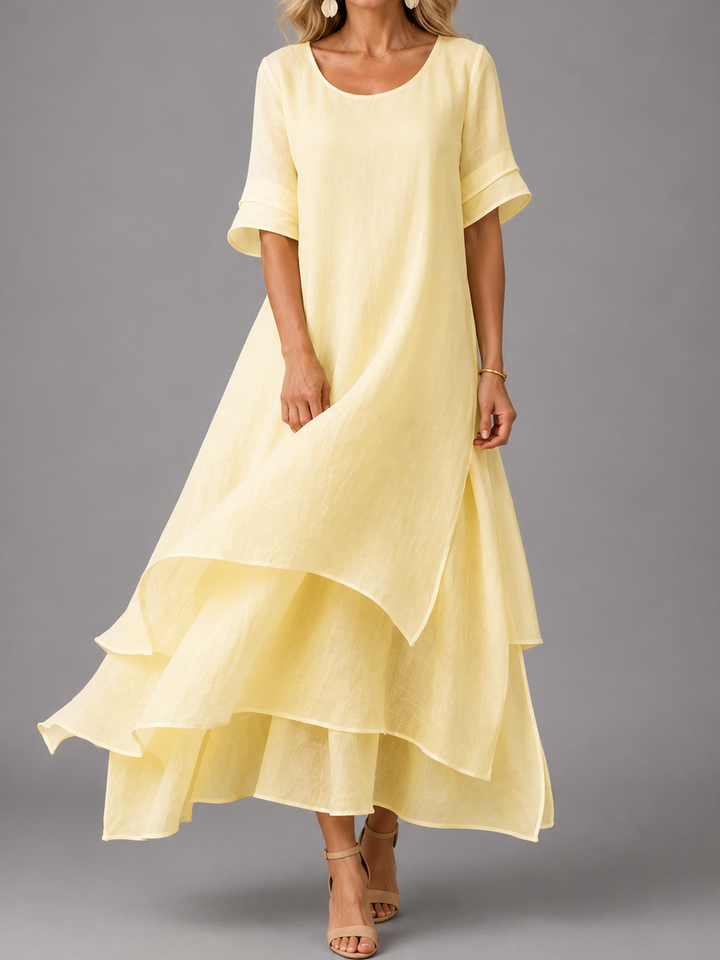 Liora™ Petite | Flowing Grace Maxi Dress