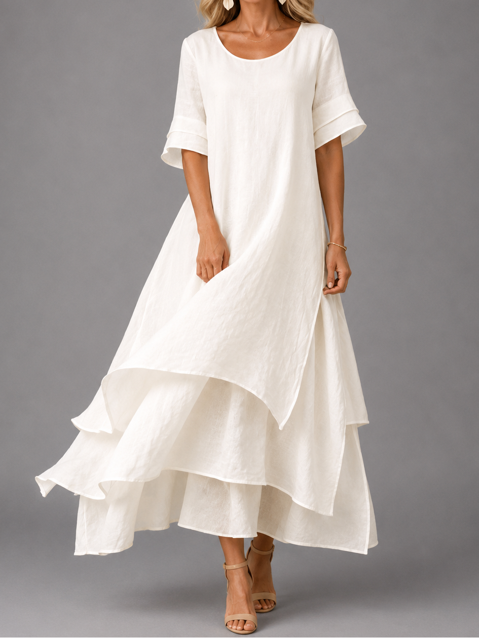 Liora™ Petite | Flowing Grace Maxi Dress