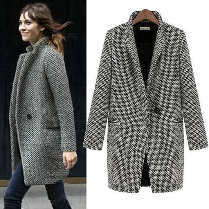 Evelyn - Chic Wool Coat