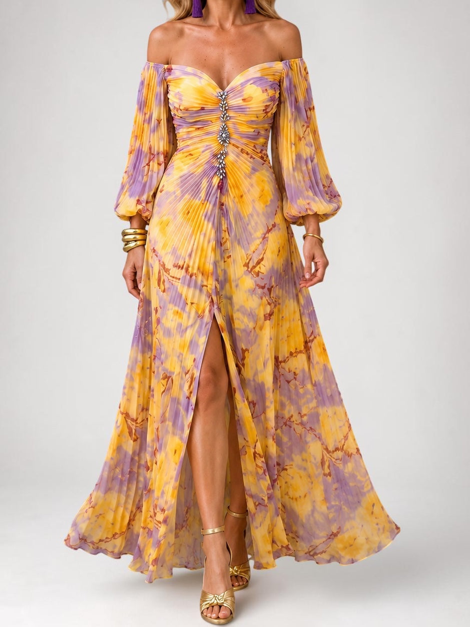 Cristina | Deep V-Neck Elegant Dress