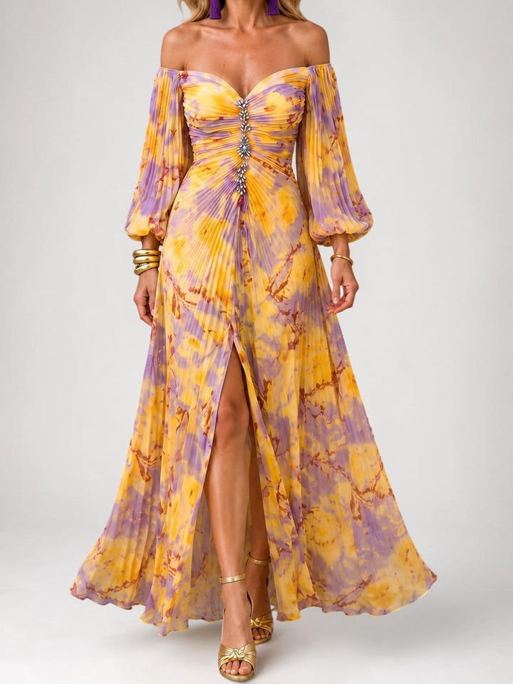 Cristina | Deep V-Neck Elegant Dress