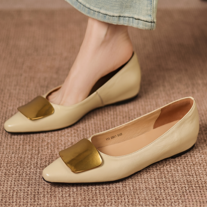 Lorea | Genuine Leather Flats