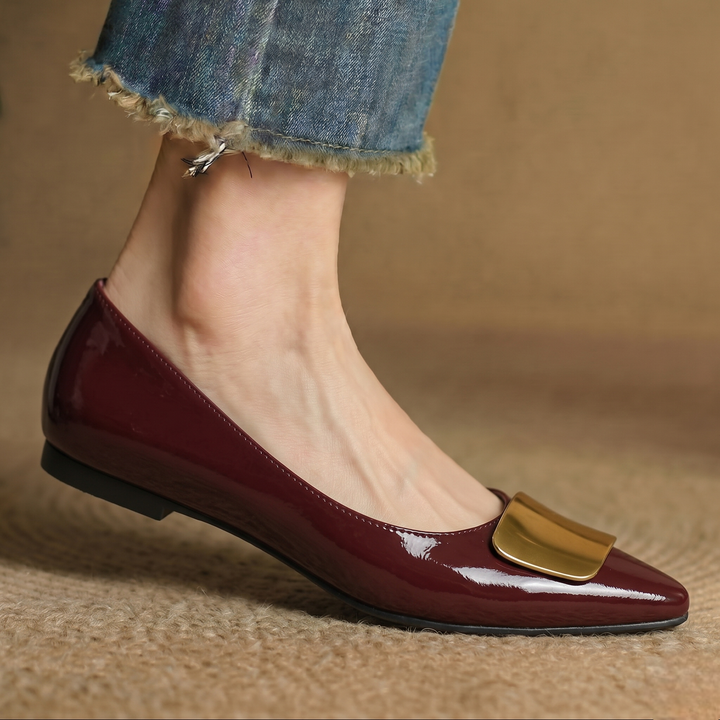 Lorea | Genuine Leather Flats