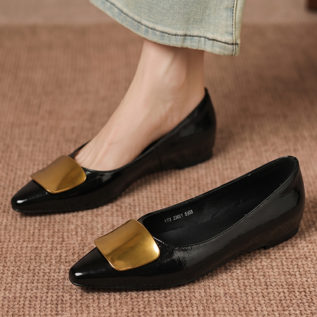 Lorea | Genuine Leather Flats