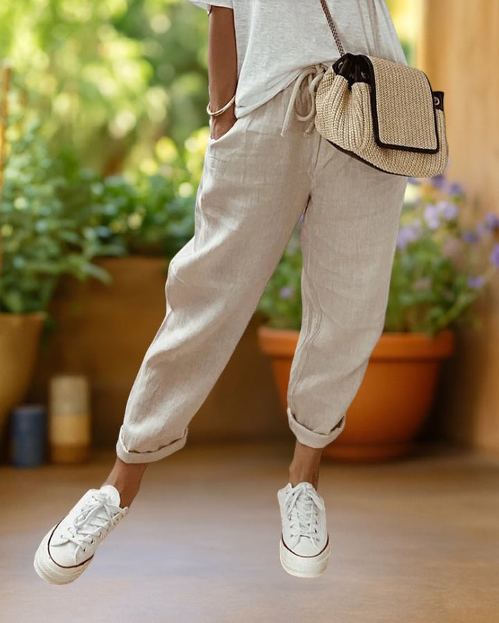 July | Stylish Linen Pants