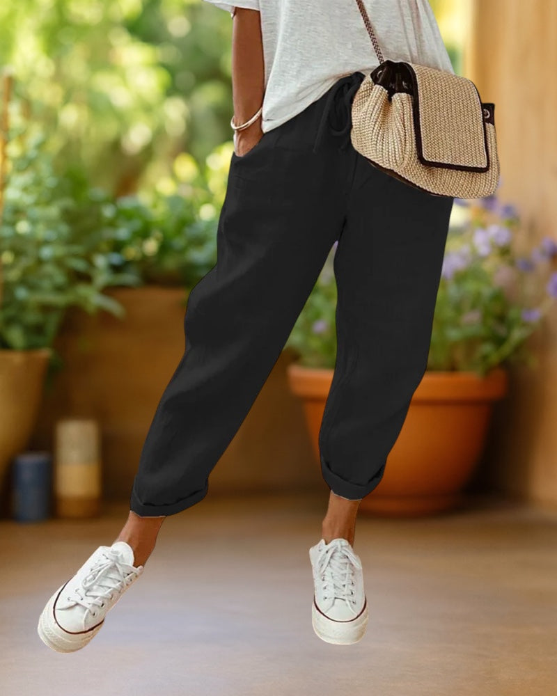 July | Stylish Linen Pants