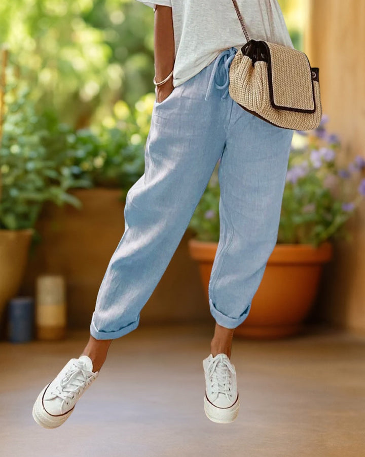 July | Stylish Linen Pants