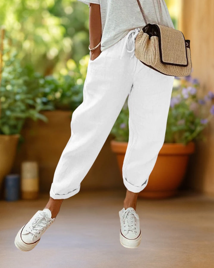 July | Stylish Linen Pants