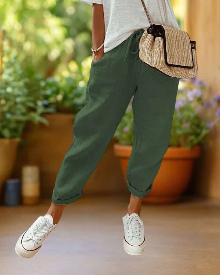 July | Stylish Linen Pants