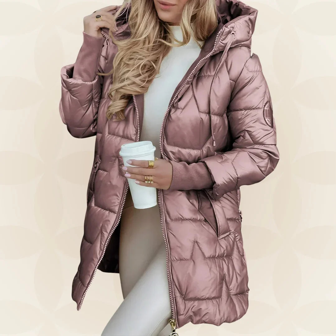 Xalviere | Elegant Hooded Jacket