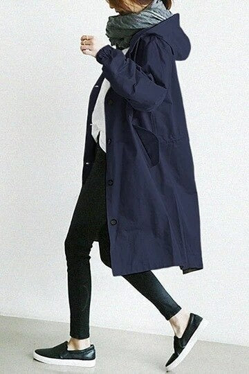 Arden Waterproof Trench Coat — Stay Dry in Style