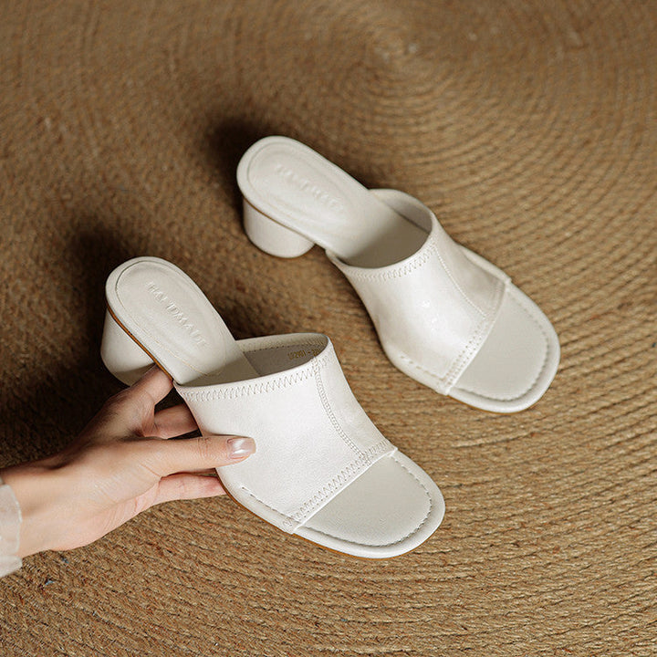 Amira | Genuine Leather Mules