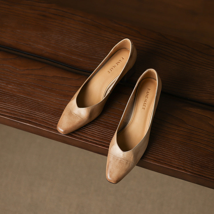 Zila | Genuine Leather Heels