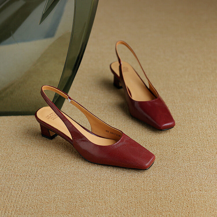 Ersa | Genuine Leather Slingbacks