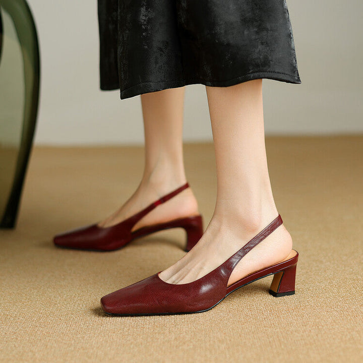 Ersa | Genuine Leather Slingbacks