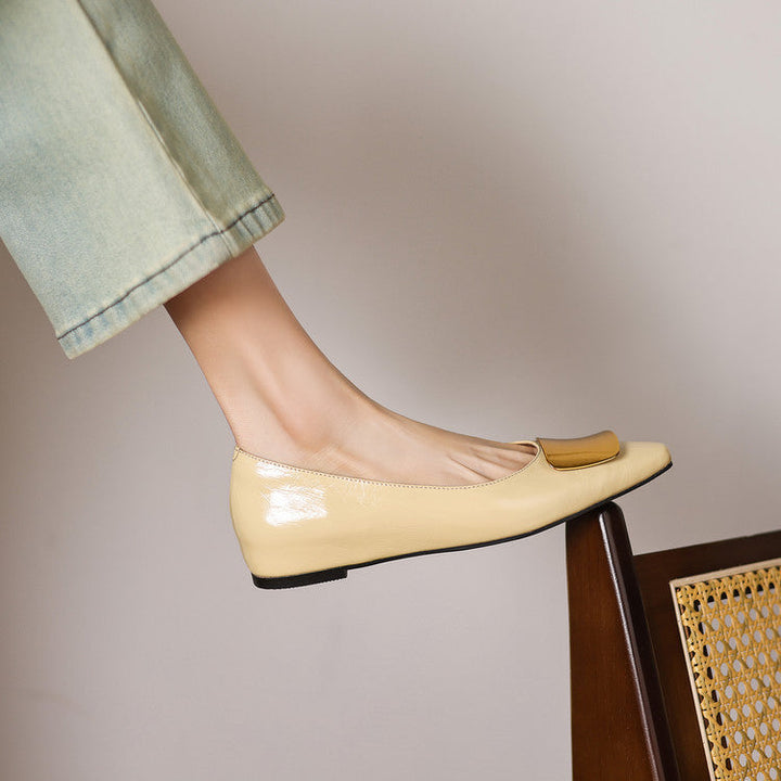 Lorea | Genuine Leather Flats