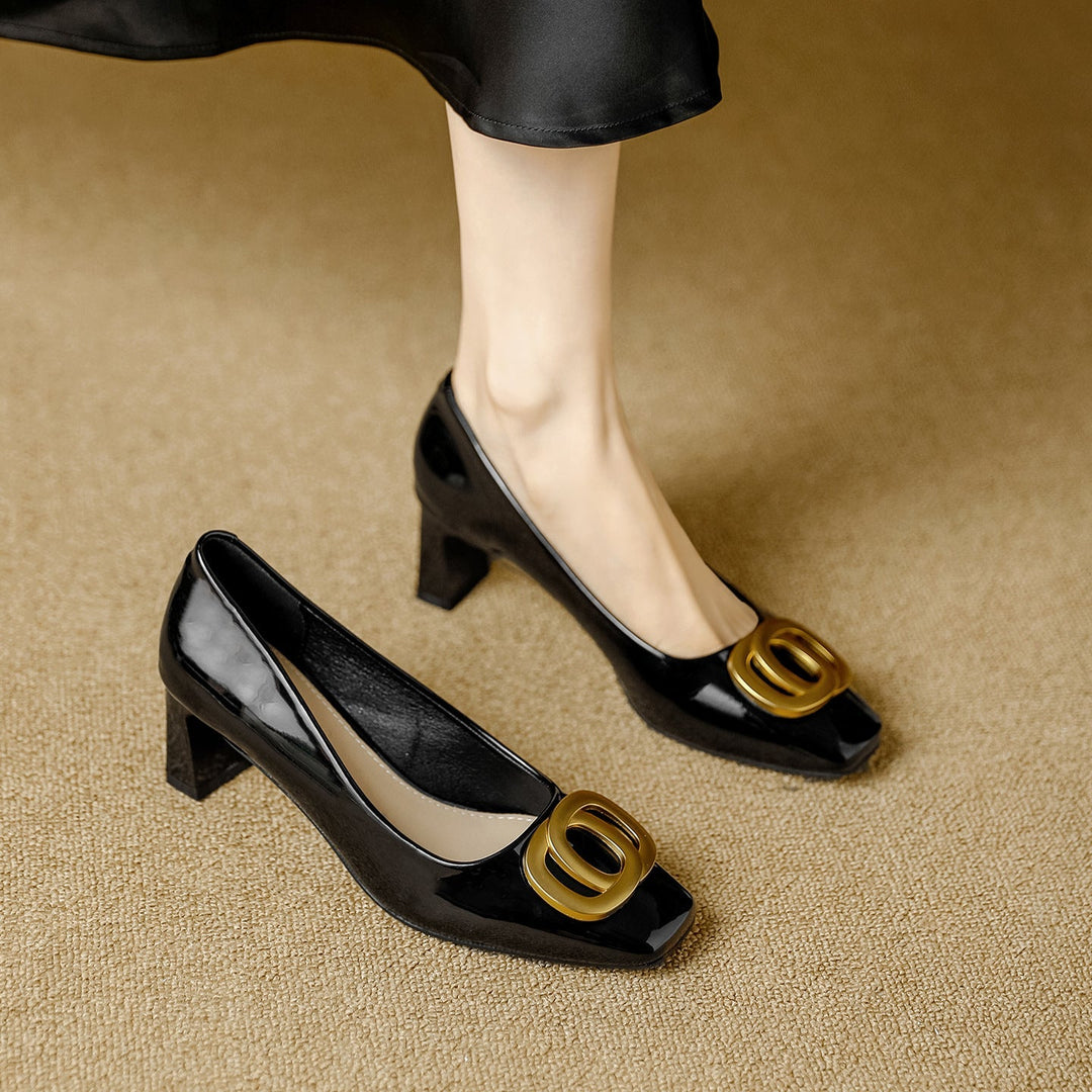 Tyra | Leather Heels