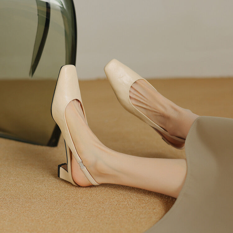 Ersa | Genuine Leather Slingbacks