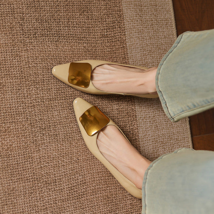 Lorea | Genuine Leather Flats