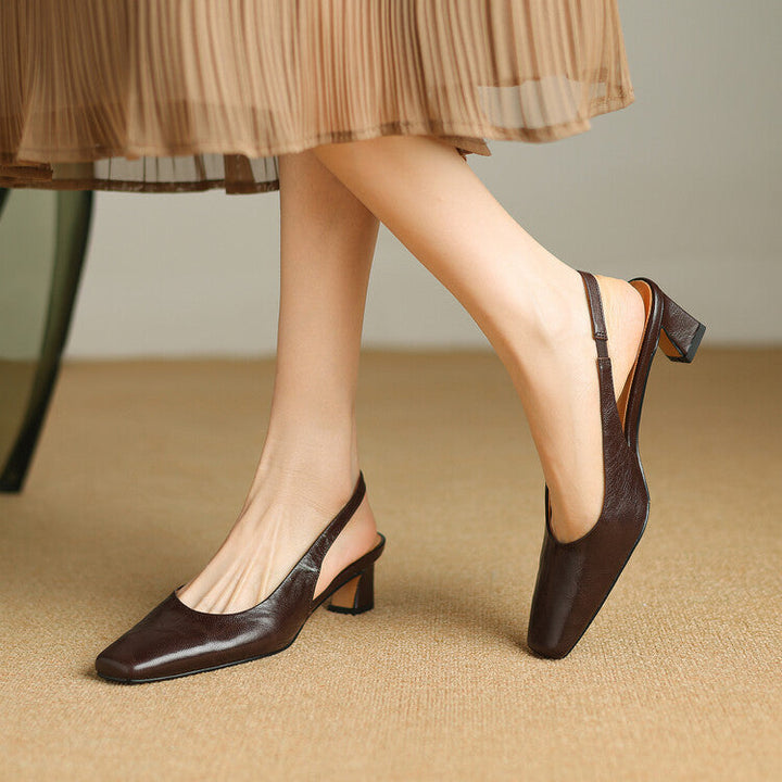 Ersa | Genuine Leather Slingbacks
