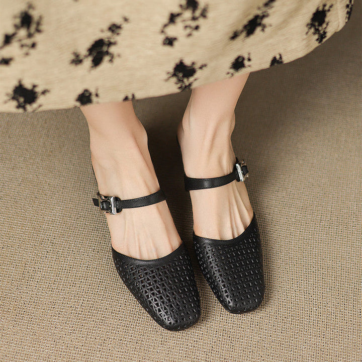 Nilda | Genuine Leather Mules