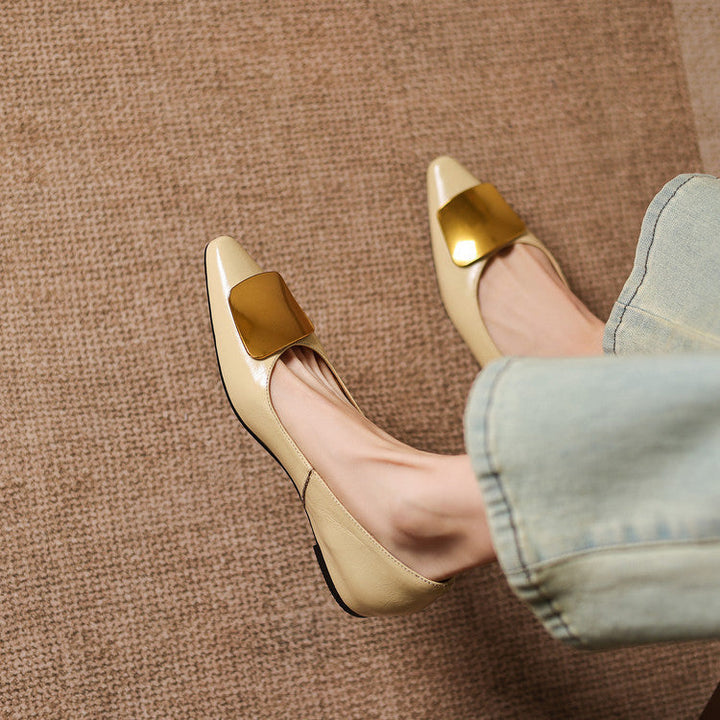 Lorea | Genuine Leather Flats