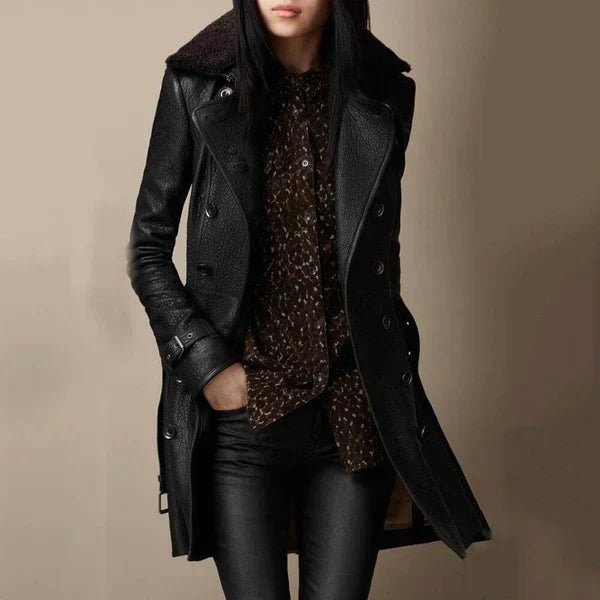 Aldwych Flattering Trench Coat - Sleek, Tailored Silhouette for Effortless Chic