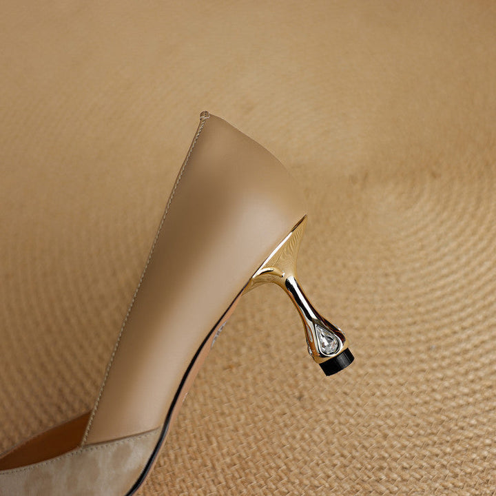 Clair | Genuine Leather Heels